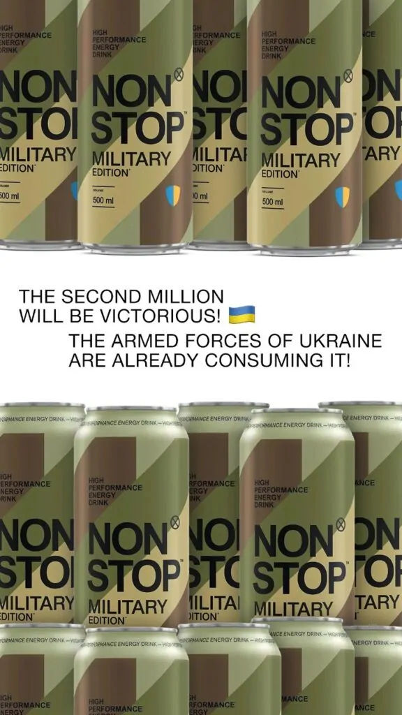 New Products Group delivers another million of NON STOP Military to the frontline
