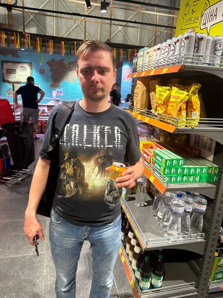 NON STOP S.T.A.L.K.E.R. limited-edition energy drink presented in Kyiv, with over 4 000 cans sold on the very first day