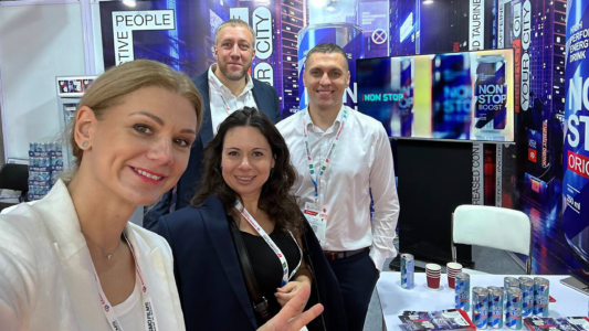 NON STOP Energy Drink Presented at One of the World’s Biggest Food Fairs