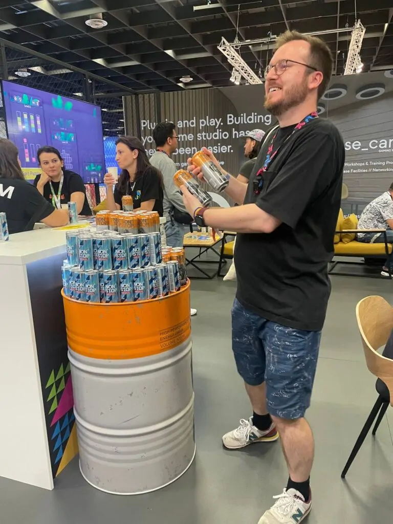 NON STOP S.T.A.L.K.E.R. energy drink dedicated to the S.T.A.L.K.E.R. 2 game made its debut at Gamescom 2023, the world’s largest video game trade fair