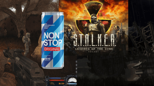 NON STOP in S.T.A.L.K.E.R.: Legends of the Zone: energy drink appeared in the updated version of the iconic trilogy for the consoles