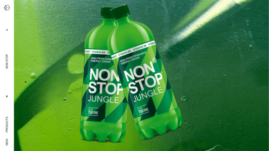 Experience NON STOP Jungle In A New 0.75 Liter Pet-Bottle Format!