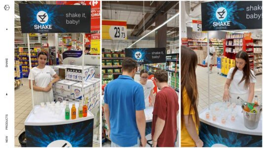 Enjoy SHAKE Tastings Throughout June at Carrefour in Romania!